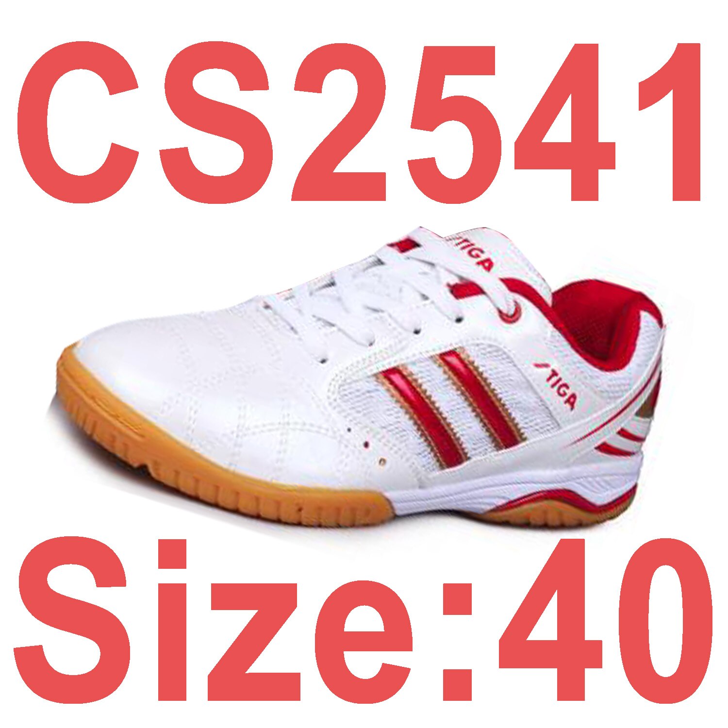 STIGA ping pong racket shoe table tennis shoes indoor sport Zapatillas Deportivas Mujer Mens Stability sneakers: CS2541  40