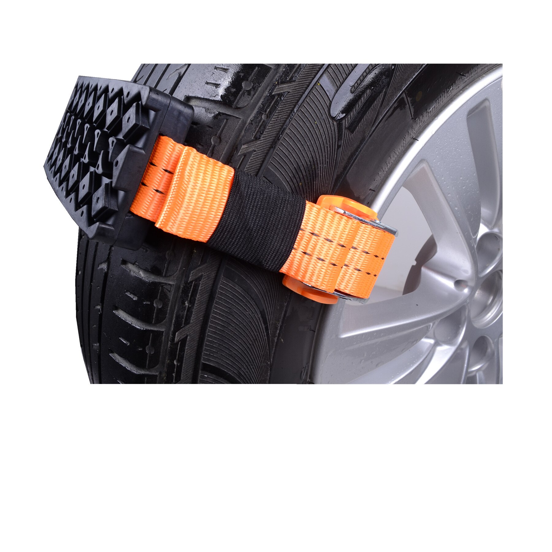 2 Stuks Tire Ketting Band Sneeuw Keten Anti-Slip Automobile Belt Voor Outdoor Emergency Auto Universele Anti Slip Sneeuw kettingen Nylon
