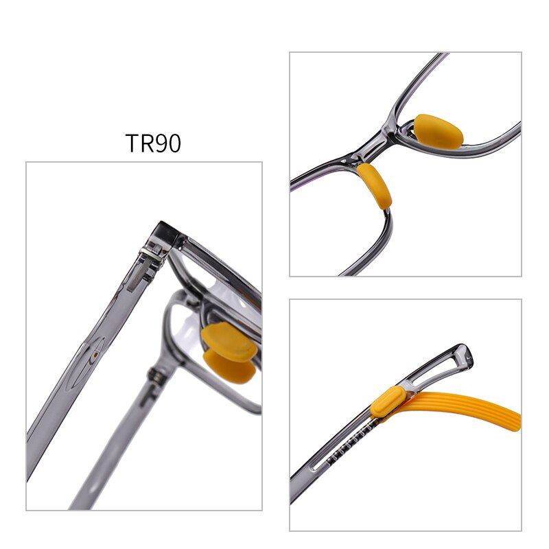 Occhiali quadrati anti luce blu occhiali da vista per bambini in silicone con montatura morbida occhiali da vista per bambini ragazzi ragazze montature retrò TR90 UV400