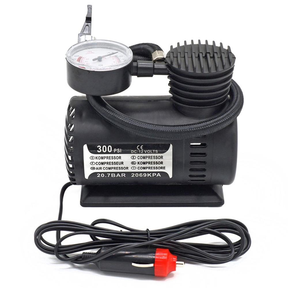 Mini Air Compressor Elektrische Pomp Abs Automotive Duurzaam Voertuig Luchtpomp 300 Psi Tire Inflator Pomp Dc 12V Auto Onderdelen