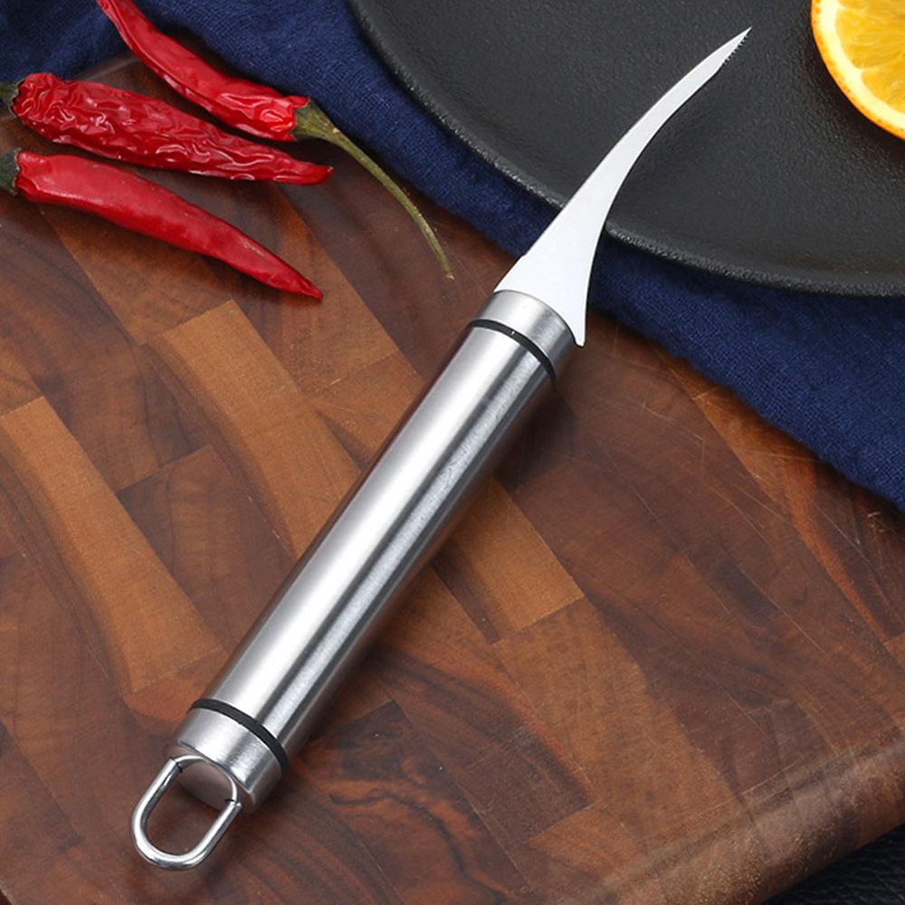 Otwieracz robić krewetek ze stali nierdzewnej robić linii krewetek nóż robić czyszczenia linii krewetek ryby brzuch nóż otwarte krewetki nóż obierak krewetki kuchnia