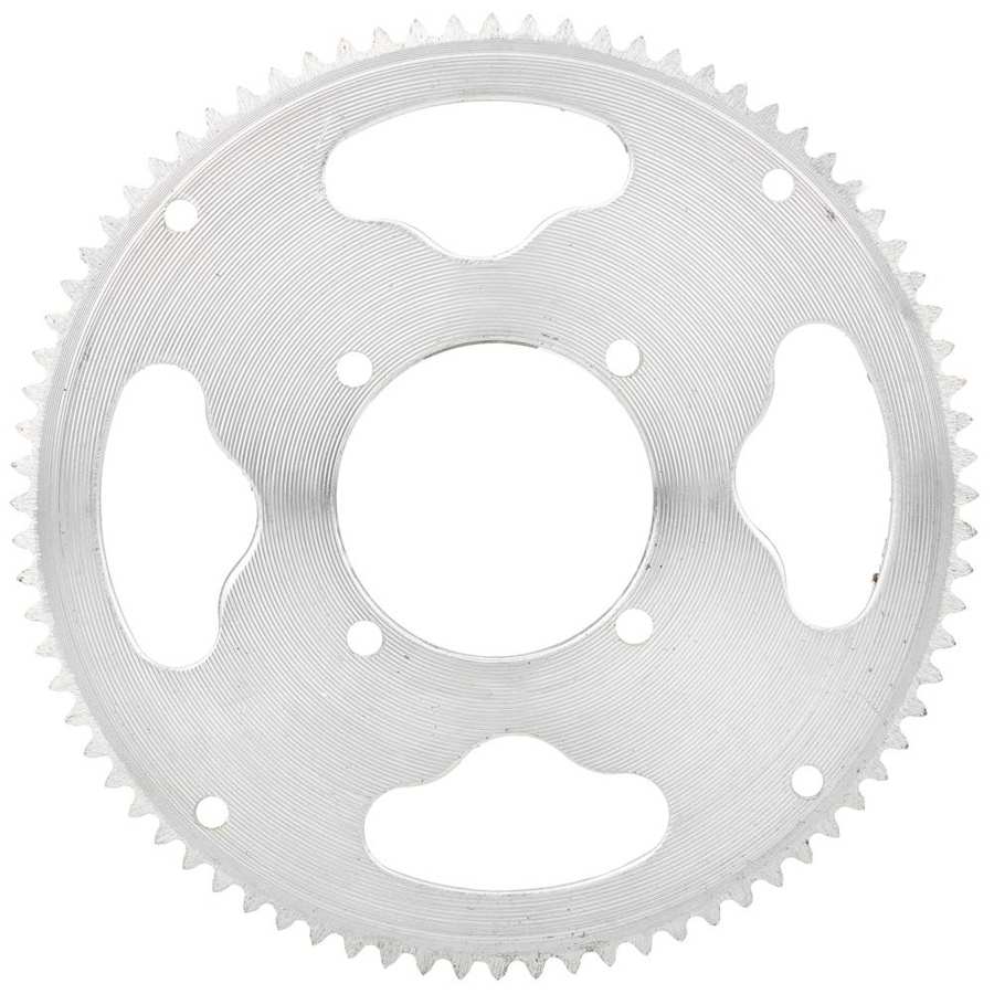 Piñón de cadena 80T, juego de piñones sin dientes, cadena de cuatro orificios, rueda libre, cadena de 146 eslabones para patinete eléctrico