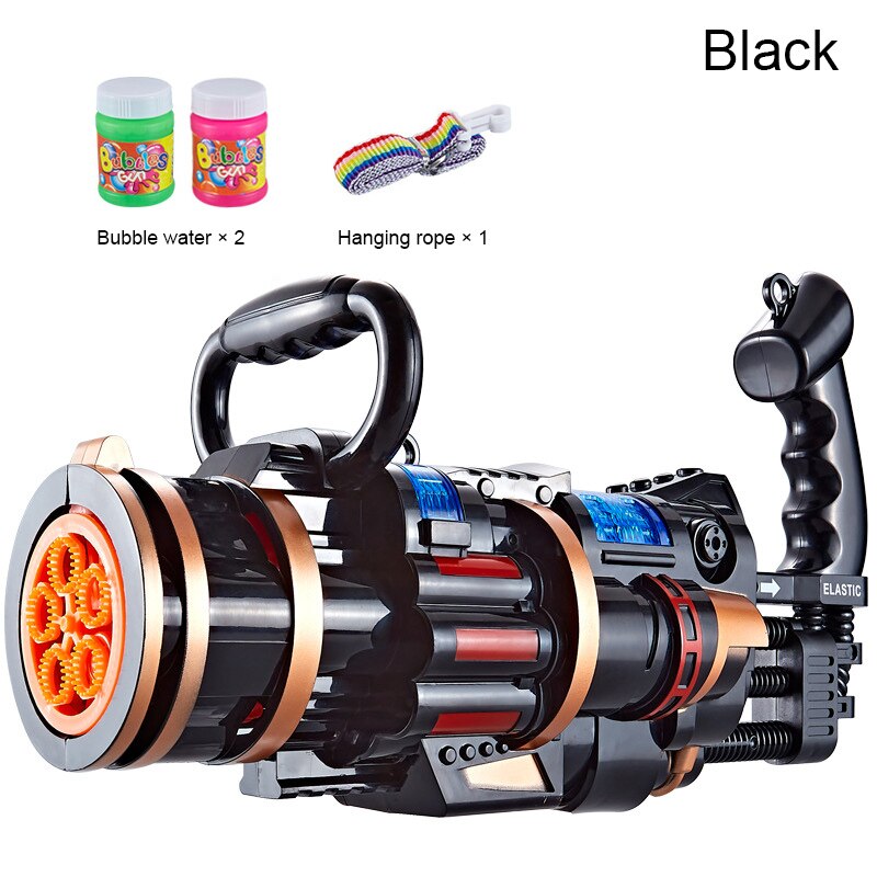 Elektrische Bubble Machine Multifunctionele Sound Lichte Muziek Automatische Bubble Blower Speelgoed M09