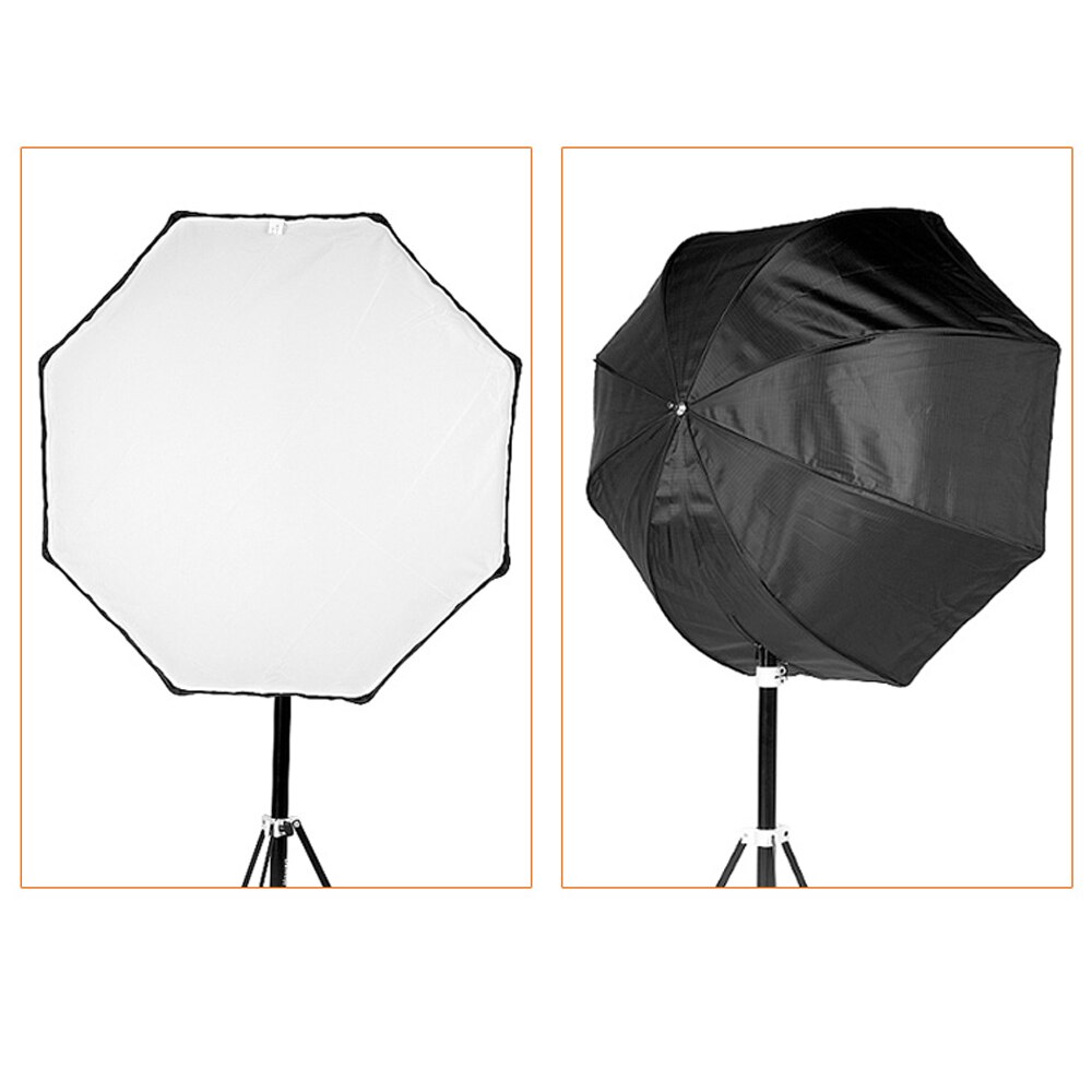 Godox 120cm/47,2 in Tragbare Falten Achteck Softbox Regenschirm Brolly Reflektor Foto Studio Blitz Speedlite Reflektor Diffusor