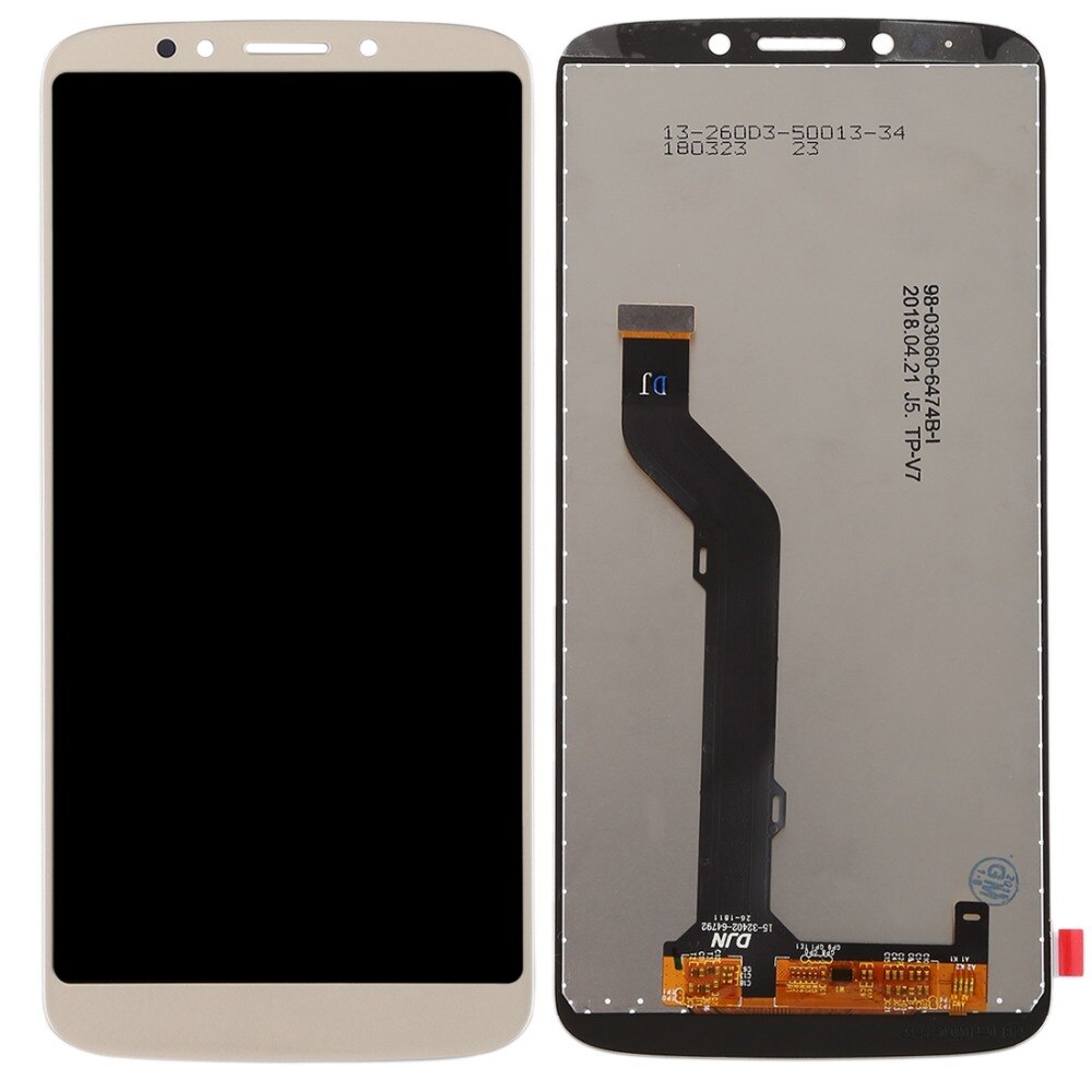 Lcd Display Voor Motorola Moto E5 Plus XT1924 XT1924-3 XT1924-4 XT1924-5 Touch Screen Digitizer Vergadering XT1924-1 XT1924-2 Gereedschap: Gold
