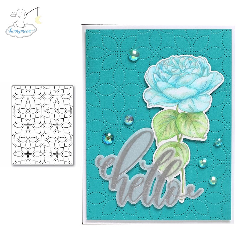 CH Neue Blume Herz und Tiere Metall Schneiden Stirbt Präge Scrapbooking Schablone Handwerk Geschnitten Stirbt Für DIY Karte handm: 10