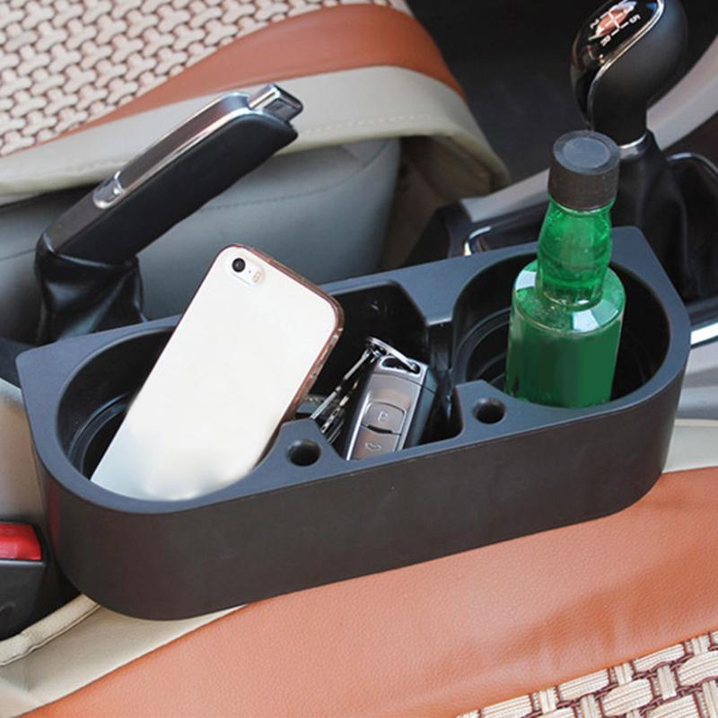 Bil kopp telefon holder sofa drikke holder bærbar multifunksjon drikke kan flaske mat montering kjøretøy sete gap organizer