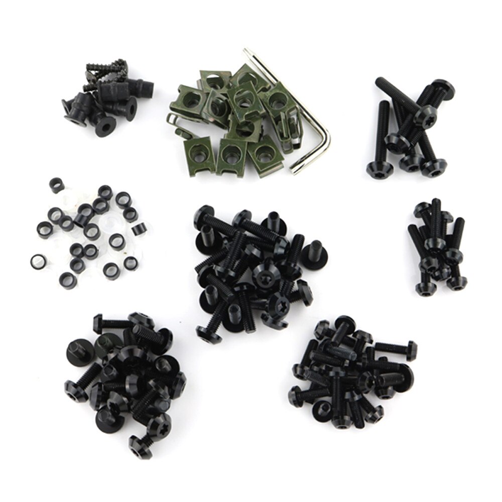 Kit completo de tornillos de carenado para motocicleta YAMAHA FZ1 FZ6 FZ8 MT01 MT-125 MT07 MT-07 FZ-07 MT09 FZ-09 MT10 MT15 XJR400 XJR1300