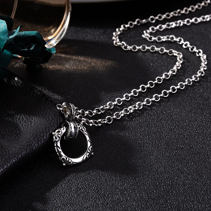 2019new Punk Mannen Ketting Kraai Schedel Hanger Ketting Trendy Sieraden Ketting Vrouwen Mode-sieraden