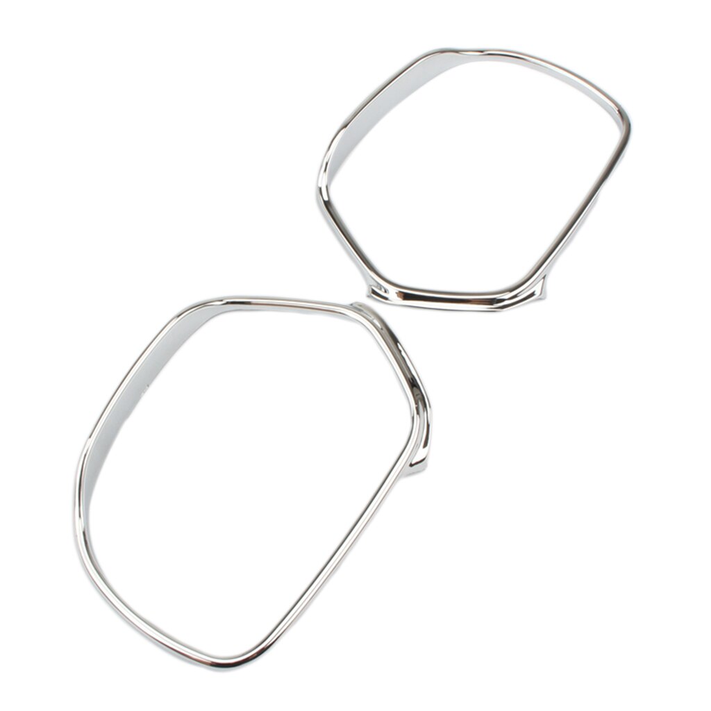 thumbnail interactive-video image 1 of Chrome Mirror Trim Covers – Fit Honda Goldwing 1800 GL1800 (2001-2017) – XF ABS Plastic 1 of 5