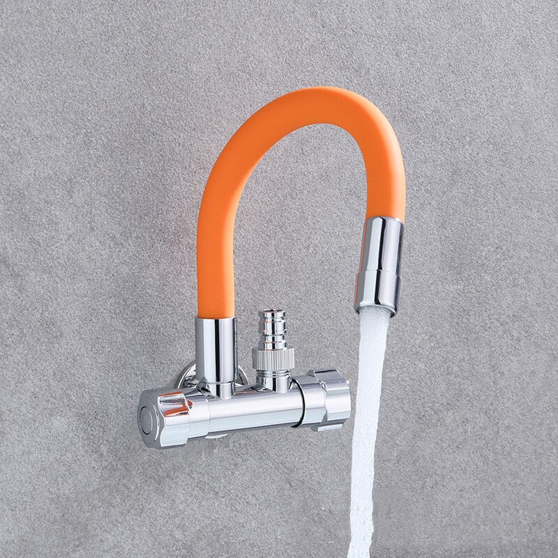 1Pc Kitchen Angle Valve One Into Two Out Double Water Washing Machine Toilet Stop Valve Multi-function Tap Filling Pipe Parts