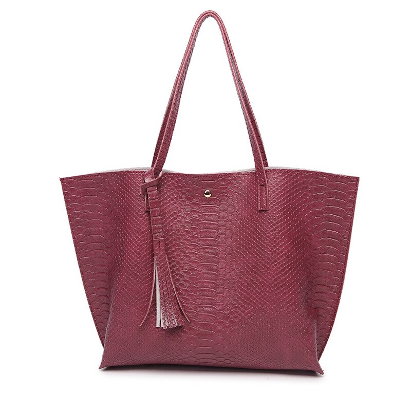 2020 kobiet torba na ramię PU skóra w stylu Retro prosta torba Tassel torba fala przenośna torebka kobiety luksusowa torba Casual Tote kobieta: Zieleń wojskowa