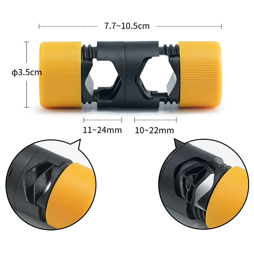 Adaptador de soporte de luz de brazo cruzado multifunción fotografía aérea para foco Softbox accesorios de estudio fotográfico: YELLOW