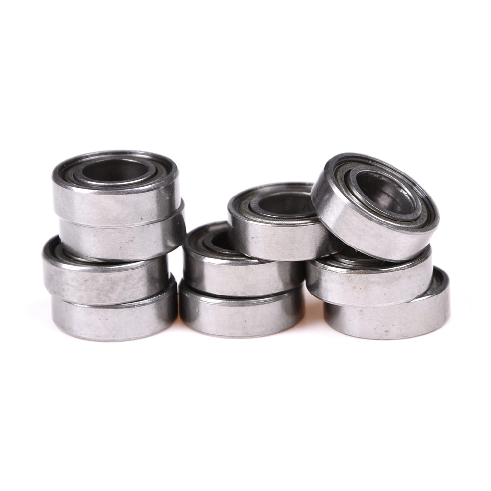! 10 stk 688zz miniature kuglelejer metal dobbelt skærmede kuglelejer 8 x 16 x 5mm