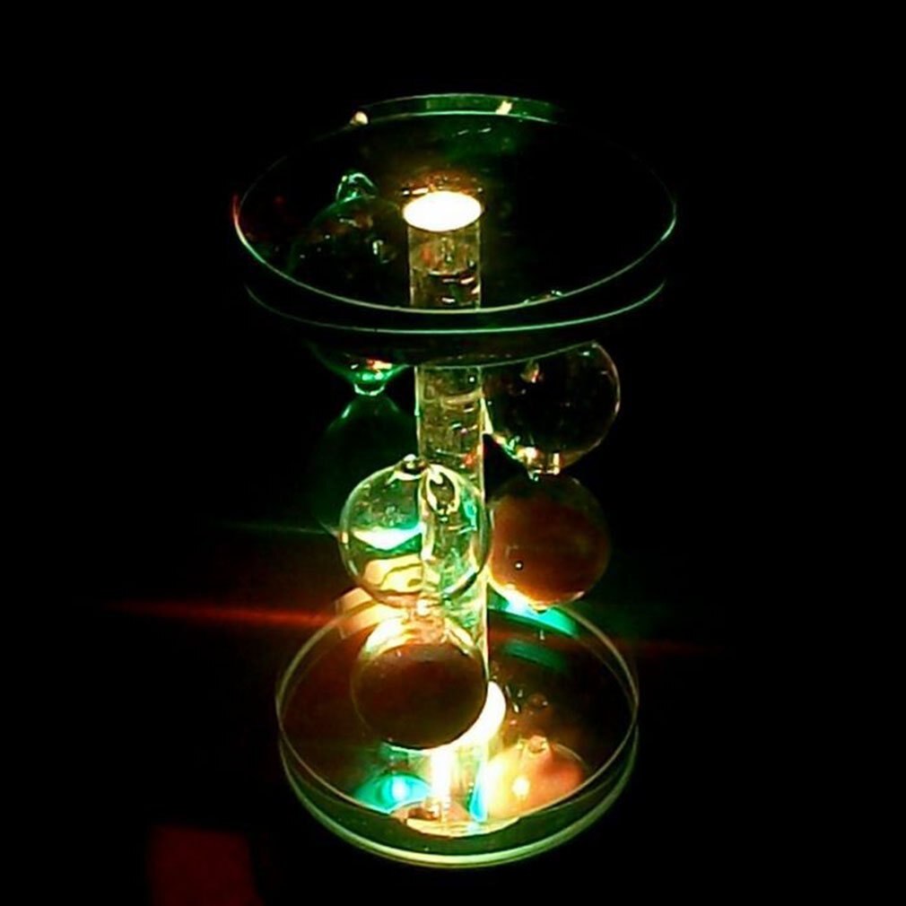 Grå rund krystal 4 led lys musikboks base krystal kasse base boks indretning automatisk roterende musik boks base med led