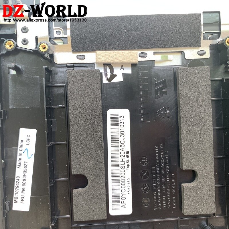 Håndleddstøtteoverdel med hebraisk israelsk tastatur med bakgrunnsbelyst tastatur for lenovo yoga 3 14 yoga 3-1470 yoga 700-14 isk laptop c