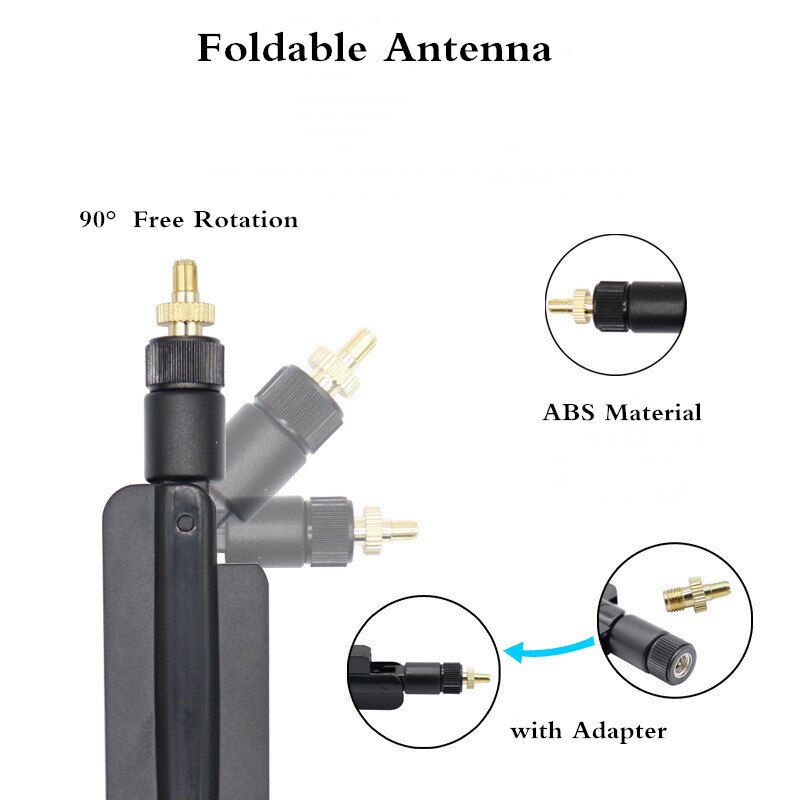 High gain 40/38 dbi signal booster wifi antenne 5g cpe pro router fold fuld band  ts9 interface 600-6000 mhz til huawei  b311 5 e 773