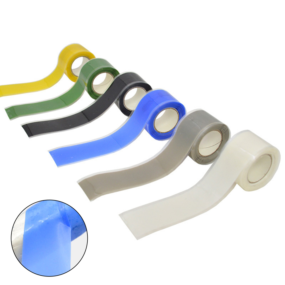 Paddles Repair Tape Silicone Grip Tape Fishing Hunting And Other Equipment Soft Gray Silicone Strong Self-adhesive