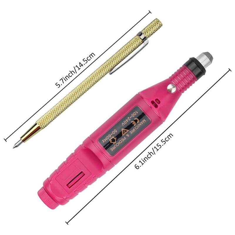 Electric Micro-Engraver Pen Mini Diy Vibro Engraving Tool Kit for Metal Glass Ceramic Plastic Wood Jewelry
