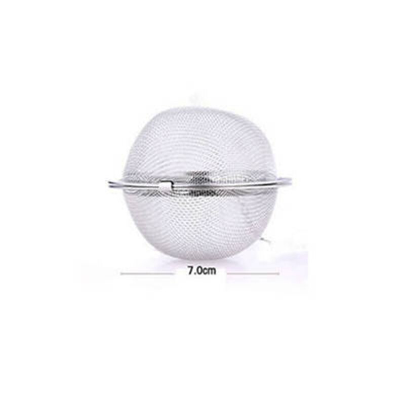 1pc rustfritt stål te infusjoner sfære låsynge spicetea ball sil sil infuser te filter siler kjøkken te tilbehør