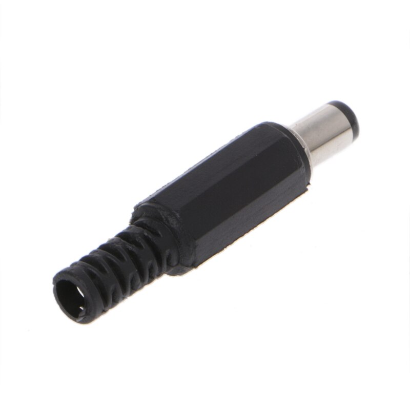 2020 nuovo 10 pz 5.5x2.1mm maschio DC In-Line presa Jack connettore adattatore coperchio In plastica