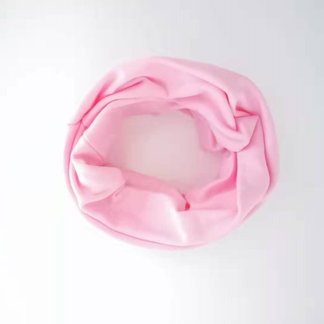 baby cap letter LA children&#39;s Autumn Baby girl Hat Boy Cap Kids cotton Beanie bonnet Children for boy toddler hat: scarf pink