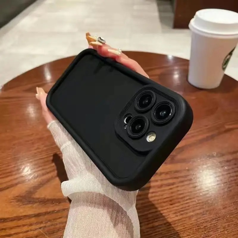 Silikonowe etui na telefon komórkowy w kolorze białym do iphone'a 14 15 pro max silikonowe etui do apple iphone etui silikonowe iphone 16: Przezroczysty