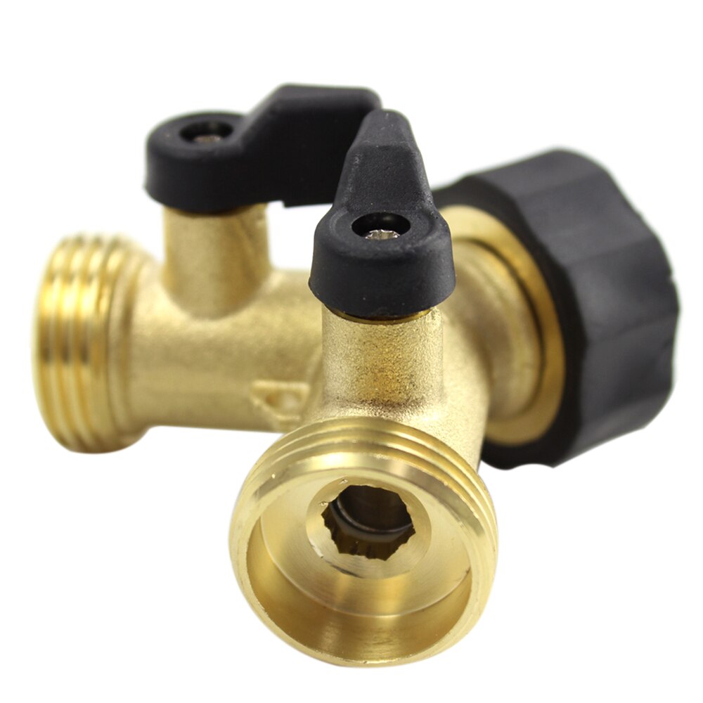Y bilden Soild Durcheinander Gewinde Zwei Weg Stecker Adapter Anlage rasen bewässerung werkzeug Schlauch Splitter Garten Weichen Schlauch Bewässerung gemeinsam