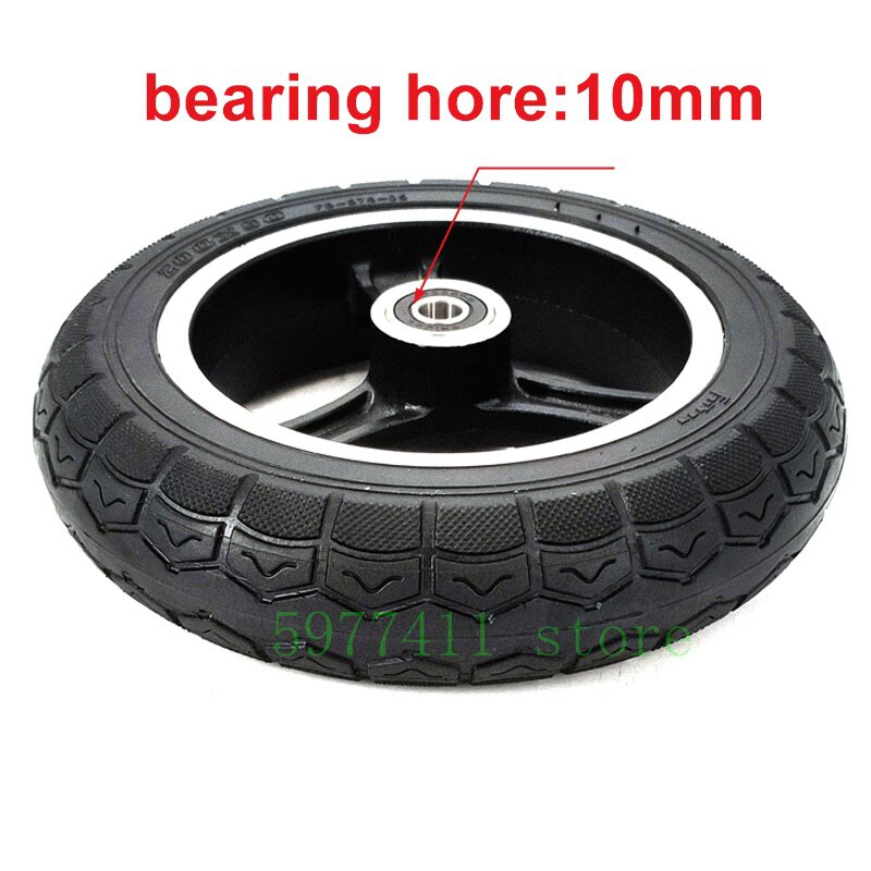 200X50 Effen Tubeless Aluminium Wiel Voor 8 Inch Kleine Dolfijn Elektrische Scooter Scooter Wiel