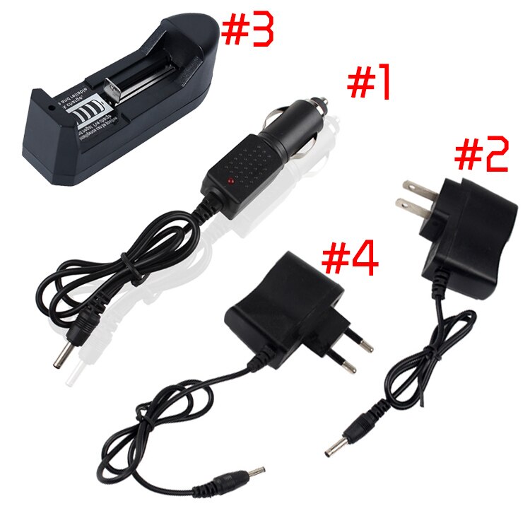US Plug Car Charger Adapter Rechargeable LED Flashlight Headlight Light Torch Lamp Accessories AC Travel Charger C66