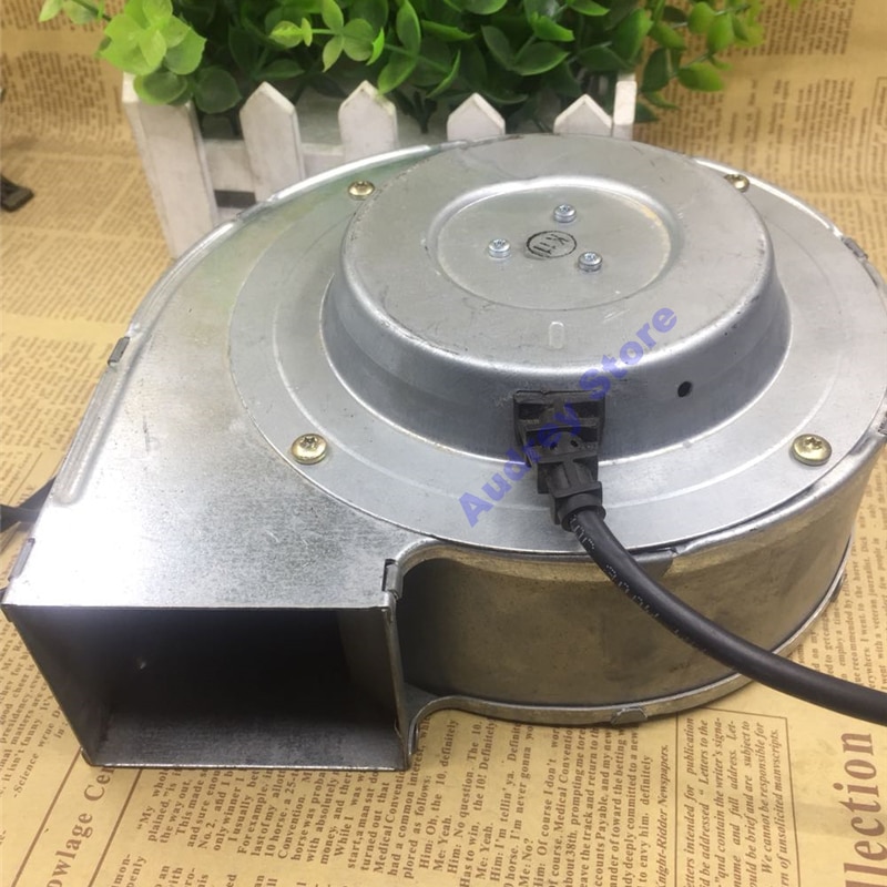Begagnad ebm  dc24v 45w 1.9a 225 m3/ h allmetall tysk turbin centrifugal luftreningsfläkt fläkt  g1 g 133-de19-15