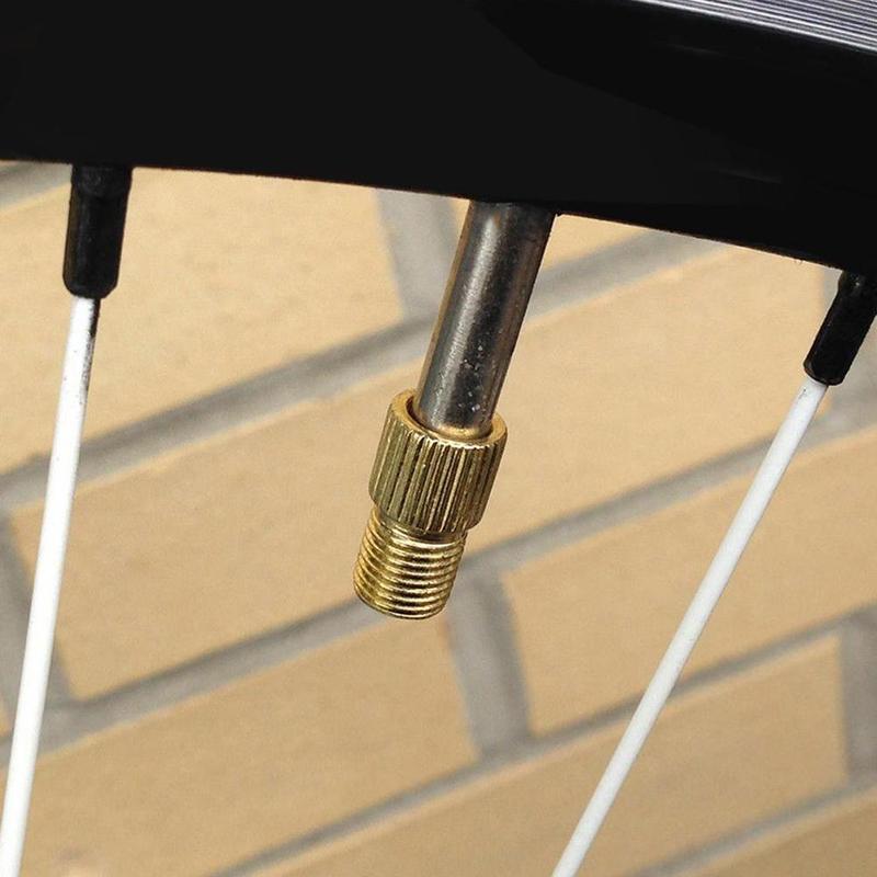 1/5/10 stk cykelventil adapter pumpe cykel konverter luftpumpe vejcykel dæk gasventil adapter slange pumpe reparationsværktøj
