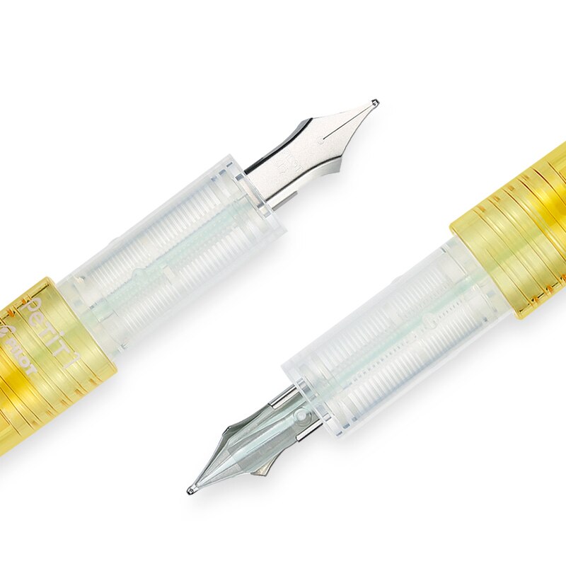 Pilot Mini pluma Vitality pluma estilográfica pluma de tinta de punta fina transparente suministros de envoltura colorida SPN-20F papelería de gran 1 Uds