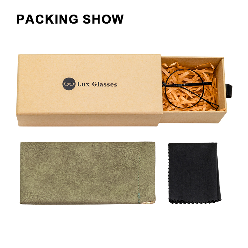 Montatura per occhiali rotondi in puro titanio stile coreano da uomo occhiali da vista ultraleggeri fatti a mano montature per occhiali di design di lusso