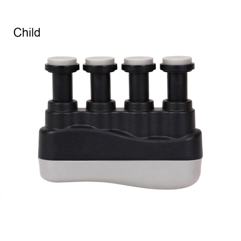 Finger trener styrketrening instrument spenningsgrep treningsverktøy praktisk gitar piano trigger fingertrening: Brun