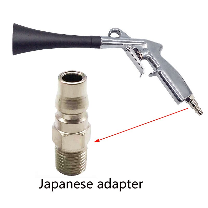 Tornado biltvätt högtryck bil rengöring pistol gjutning alu vatten pistol marflo blås damm verktyg auto rengöring: Japansk adapter