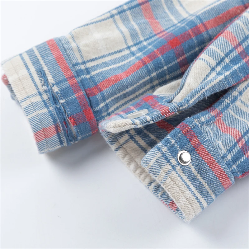 Damebluser trend stilfulde dameternede skjorter luksustoppe mærke bomuldsbluser med lange ærmer til kvinder