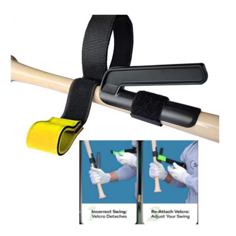 Baseball swing trenerbånd elastisk baseball slagmotstandsbånd batting treningsutstyr for å forbedre armstyrken