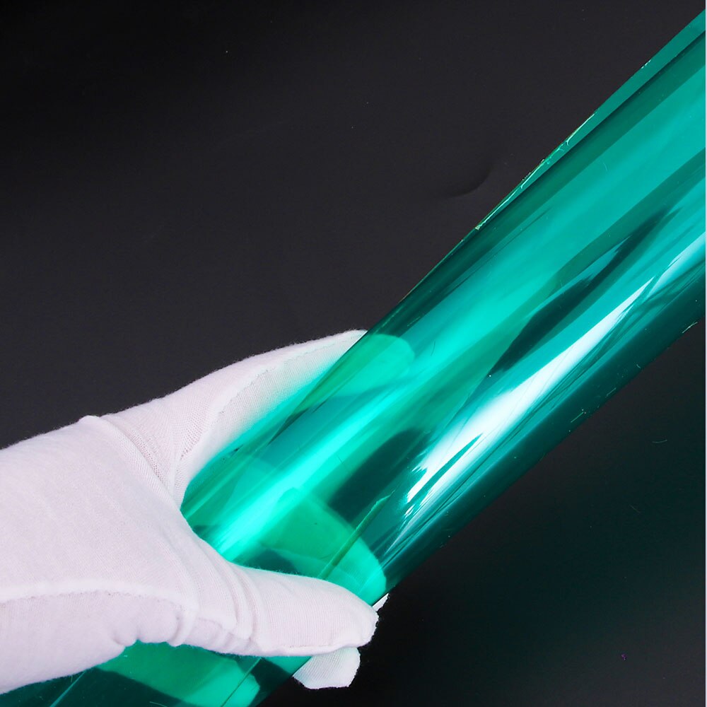 Diy-pvc-folie, transparent, farbig, größe 300*200mm , dicke 0.3mm, 3 stück/packung: Grün