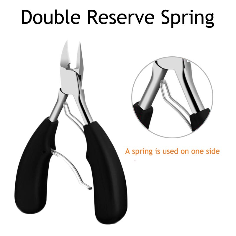 Nail Cuticle Scissors Fingernail&amp;Toenail Nail Clippers Toenails Nippers Dead Skin Remover Manicure Tool Pedicure Trimming E0002A