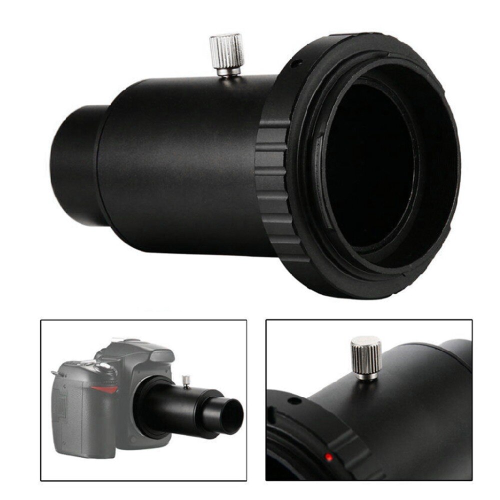 Alluminio T2 Adattatore Telescopio Tubo di Prolunga da 1.25 pollici Telescopio Adattatore di Montaggio Filo T Anello Per Sony/Minolta Fotocamera Accessori