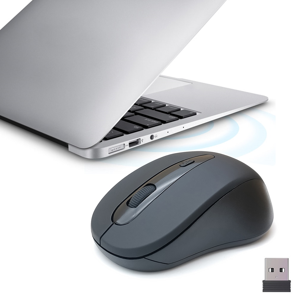 Draadloze Muis Gamer Computer Muis Draadloze Gaming Muis Ergonomische Mause 2.4Ghz Usb Optical Game Muizen Voor Computer Pc Laptop