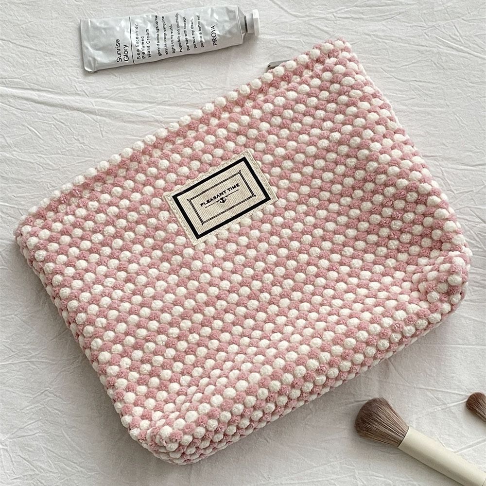 Handheld Waterproof Cosmetic Bag Portable Large-Capacity Makeup Case Multi-Functional Make Up Organizer Bathroom