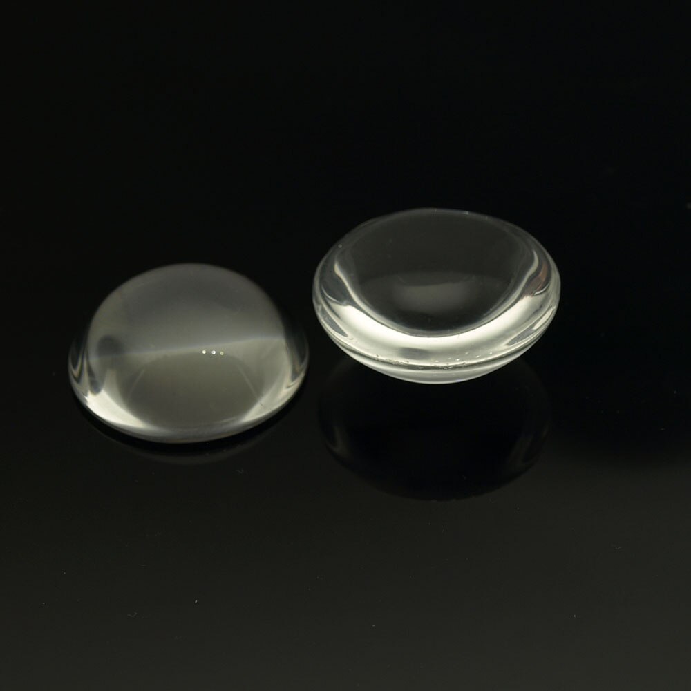 No Edge Diameter 6MM to 40MM optional glass Plano convex Condenser Glass LED Lens Focusing optical lens