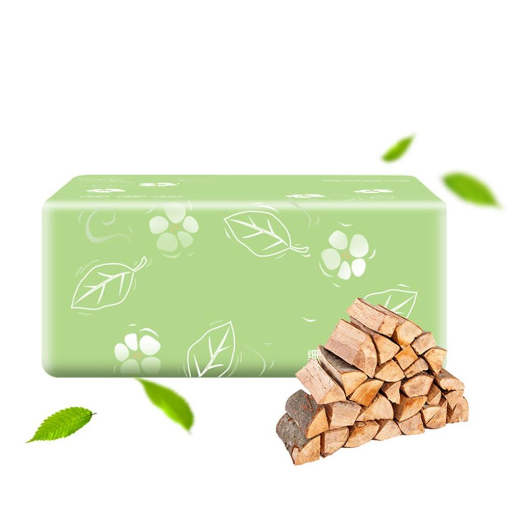 Baby Tissue Paper Toilet PaperPumping Paper Native Wood Pulp Napkins Kitchen Paper Facial Tissue Paper 3 Bags