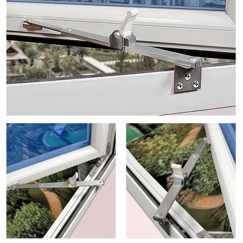 Telescopic Window Support Security Wind Brace Stainless Steel Angle Controller