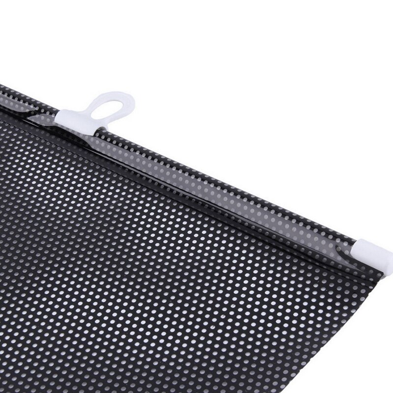 Black Auto Accessories Retractable Side Window Car Sun shade Curtain Automatic Sunscreen Roller Blinds Window Film