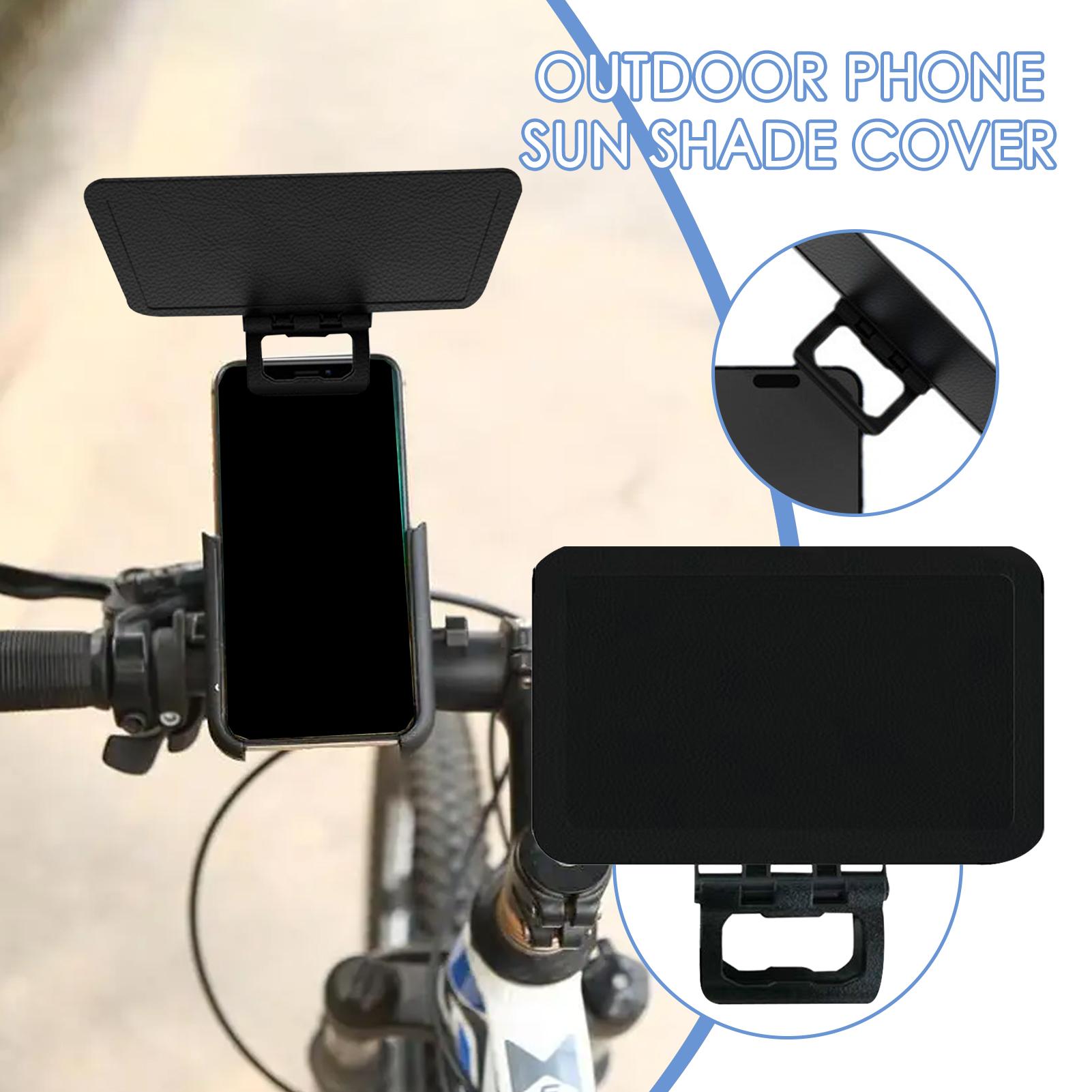 1 stücke Handy Sonnenblende Faltbare Multi-winkel Clip Für Sonnenschirm UV Schutz Anti-Glared für Outdoor UV schutz Schutz