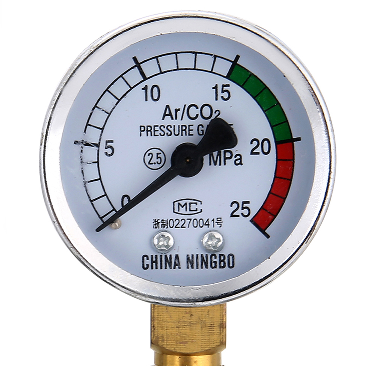 Metal Welding Gas Meter Argon CO2 Pressure Flow Regulator MIG MAG Weld Gauge For Power Tool