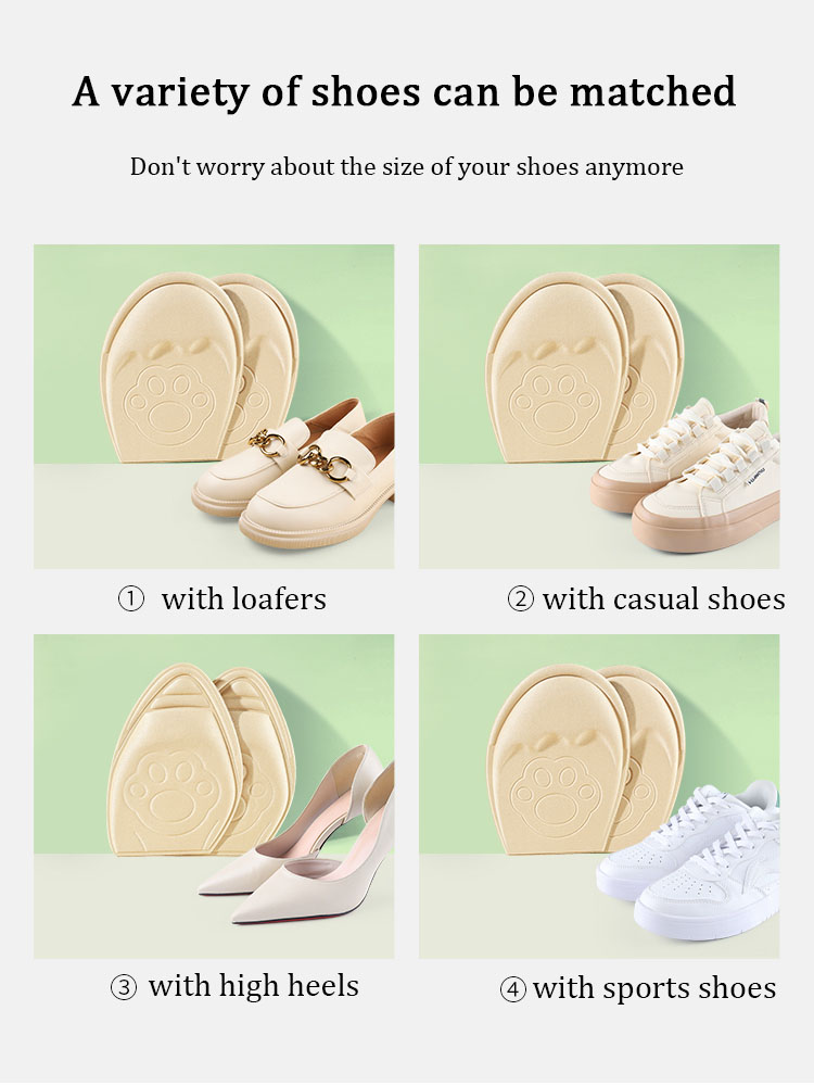 Hoge Hakken Voorvoet Pads Vrouwen Man Voet Pad Halve Inlegzolen voor Schoenen Antislip Anti-pijn Pijnbestrijding Zorg schoenmaat Reducer Inserts